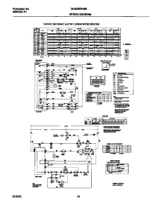08 - 131780000 Wiring Diagram parts for Frigidaire Washer Dryer Combo GLSE62RHS0 from AppliancePartsPros.com