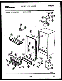 03 - Cabinet Parts parts for Frigidaire Freezer FV21M8WXFA from AppliancePartsPros.com