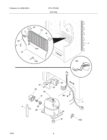 07 - System parts for Gibson Freezer GFU14F3AW5 from AppliancePartsPros.com
