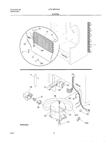 07 - System parts for Gibson Freezer GFU14F3HW4 from AppliancePartsPros.com