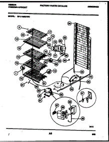 04 - System And Electrical Parts parts for Frigidaire Freezer GFU14M3AW0 from AppliancePartsPros.com
