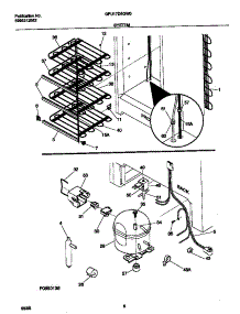 04 - System parts for Frigidaire Freezer GFU17D5GW0 from AppliancePartsPros.com