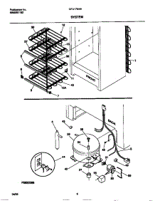 04 - System parts for Frigidaire Freezer GFU17M4AW4 from AppliancePartsPros.com