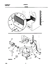 04 - System parts for Frigidaire Freezer GFU20F7GW0 from AppliancePartsPros.com
