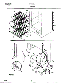 04 - System parts for Frigidaire Freezer GFU14M9AW6 from AppliancePartsPros.com