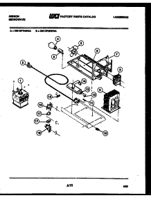 04 - Motor And Electrical Parts parts for Frigidaire Microwave OM13P7NWHA from AppliancePartsPros.com