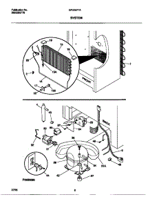 04 - System parts for Frigidaire Freezer GFU20F7AW7 from AppliancePartsPros.com