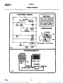 05 - Wiring Diagram parts for Frigidaire Freezer GFU20F7AW7 from AppliancePartsPros.com