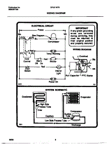 05 - Wiring Diagram parts for Frigidaire Freezer GFU21M7EW0 from AppliancePartsPros.com