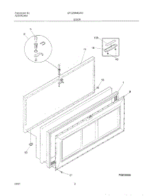 03 - Door parts for Gibson Freezer GFC20M4GW3 from AppliancePartsPros.com