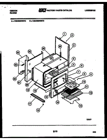 04 - Body Parts parts for Frigidaire Range CEA3M2WSTD from AppliancePartsPros.com