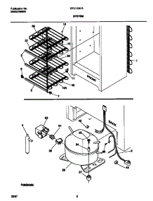 04 - System parts for Frigidaire Freezer GFU12M2AW6 from AppliancePartsPros.com