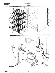System parts for Gibson Freezer GFU12M2GW1 from AppliancePartsPros.com