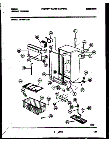 03 - Cabinet Parts parts for Frigidaire Freezer GFU20F7AW3 from AppliancePartsPros.com