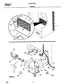 04 - System parts for Frigidaire Freezer GFU20F7GW3 from AppliancePartsPros.com