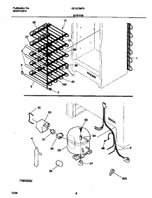04 - System parts for Frigidaire Freezer GFU21M7HW0 from AppliancePartsPros.com