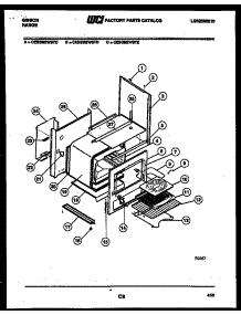 04 - Body Parts parts for Frigidaire Range CEB3M2WSTE from AppliancePartsPros.com