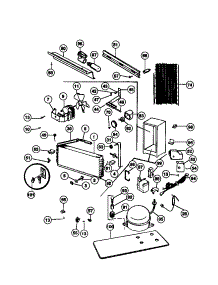 04 - System parts for Frigidaire Freezer GFU16F7AW4 from AppliancePartsPros.com