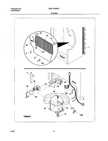 07 - System parts for Gibson Freezer GFU17F5AW1 from AppliancePartsPros.com