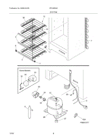07 - System parts for Gibson Freezer GFU09M2AW6 from AppliancePartsPros.com