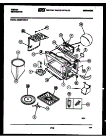 05 - Body Parts parts for Frigidaire Microwave OM08P7NWHF from AppliancePartsPros.com