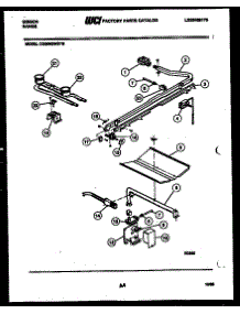 04 - Burner Parts parts for Frigidaire Range CGB1M3WSTB from AppliancePartsPros.com