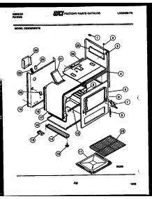 05 - Body Parts parts for Frigidaire Range CGB1M3WSTB from AppliancePartsPros.com