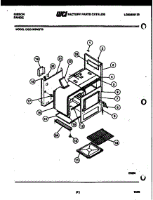05 - Body Parts parts for Frigidaire Range CGC1M3WSTB from AppliancePartsPros.com