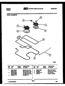 04 - Broiler Parts parts for Frigidaire Range CEC3S5WXC from AppliancePartsPros.com