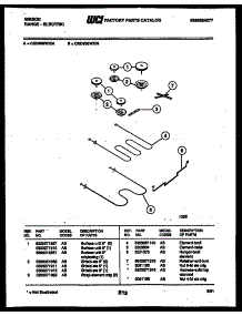 03 - Broiler Parts parts for Frigidaire Range CEC4S8WXA from AppliancePartsPros.com