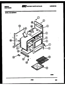 06 - Body Parts parts for Frigidaire Range CGA1M2WSTD from AppliancePartsPros.com