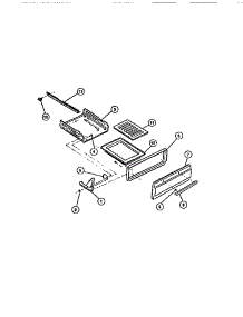 05 - Broiler Drawer parts for Frigidaire Range CGC3M2DXE from AppliancePartsPros.com
