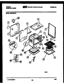 04 - Body Parts parts for Frigidaire Range CEC3M2WXA from AppliancePartsPros.com