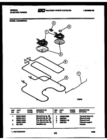 06 - Broiler Parts parts for Frigidaire Range CEC3M2WXA from AppliancePartsPros.com