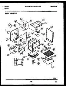 06 - Body Parts parts for Frigidaire Range CEC3S5WXD from AppliancePartsPros.com