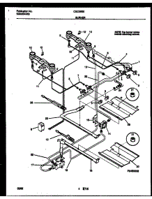 03 - Burner Parts parts for Frigidaire Range CGC3S5DXG from AppliancePartsPros.com