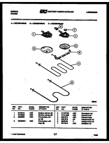 04 - Broiler Parts parts for Frigidaire Range CEC2M4WSAB from AppliancePartsPros.com