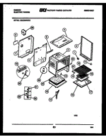 04 - Body Parts parts for Frigidaire Range CEC2M4WXD from AppliancePartsPros.com