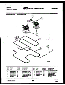 06 - Broiler Parts parts for Frigidaire Range CEC4M4WXB from AppliancePartsPros.com