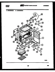 07 - Body Parts parts for Frigidaire Range CEC4S6WSAC from AppliancePartsPros.com