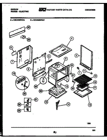 06 - Body Parts parts for Frigidaire Range CEC4M6WXB from AppliancePartsPros.com