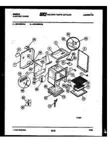 06 - Body Parts parts for Frigidaire Range CEC4S6WXB from AppliancePartsPros.com