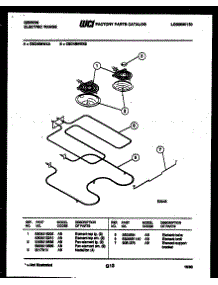 08 - Broiler Parts parts for Frigidaire Range CEC4S6WXB from AppliancePartsPros.com