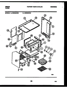 06 - Body Parts parts for Frigidaire Range CEE2M4WSE from AppliancePartsPros.com