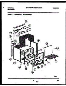 04 - Body Parts parts for Frigidaire Range CG240SP2D3 from AppliancePartsPros.com