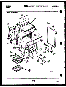 06 - Body Parts parts for Frigidaire Range CEC3M5WSAD from AppliancePartsPros.com