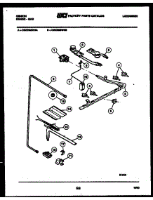 06 - Burner Parts parts for Frigidaire Range CGC2M5WXB from AppliancePartsPros.com
