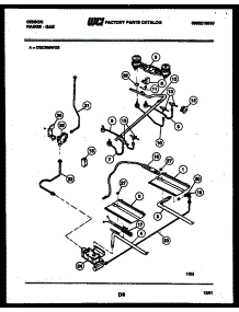 04 - Burner Parts parts for Frigidaire Range CGC3S5WXE from AppliancePartsPros.com