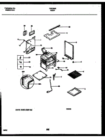 04 - Body Parts parts for Frigidaire Range CGC3M6DXF from AppliancePartsPros.com
