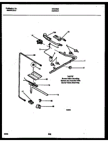03 - Burner Parts parts for Frigidaire Range CGC3M6WXF from AppliancePartsPros.com